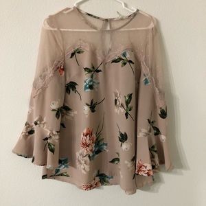 Flower blouse